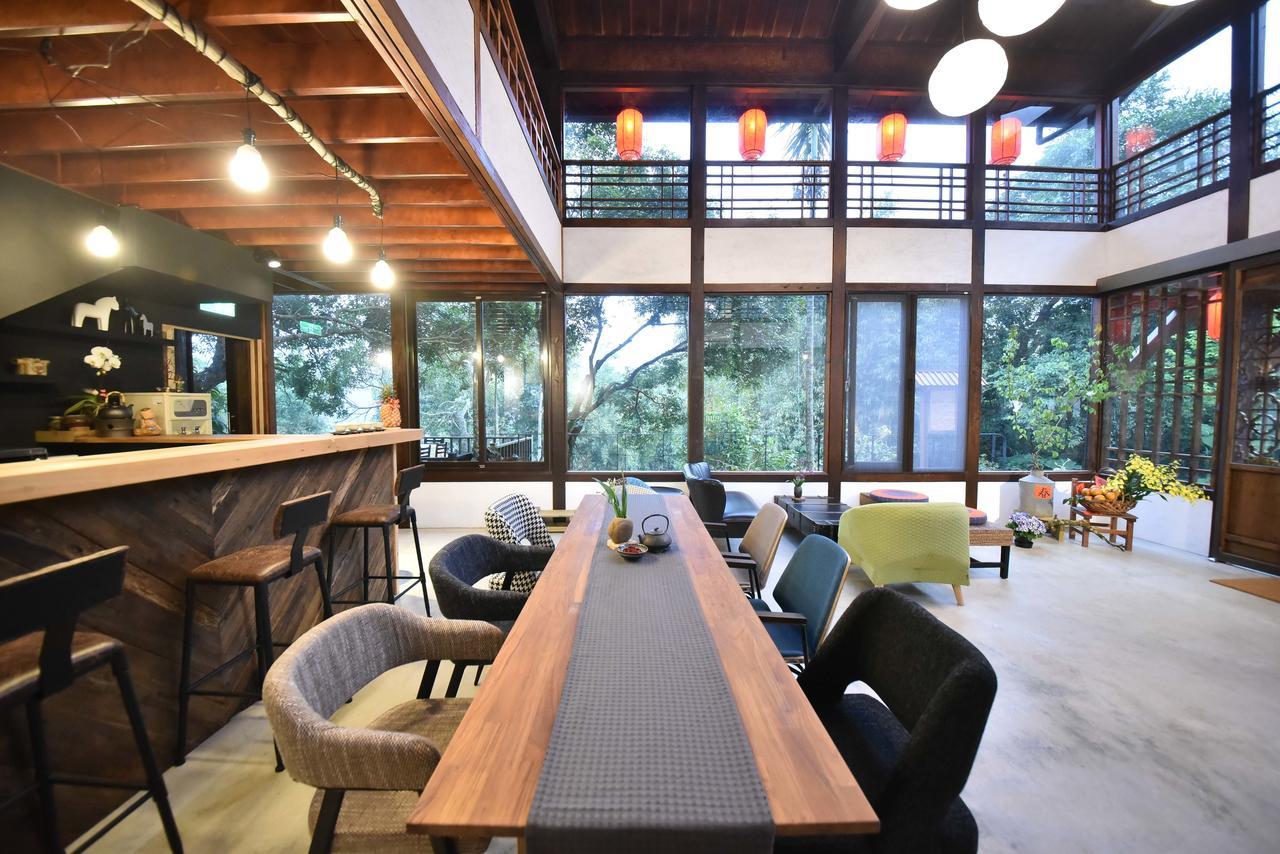 響水客棧 苗栗8-12人包棟 烤肉 特色老屋 Apartment Gongguan Ngoại thất bức ảnh